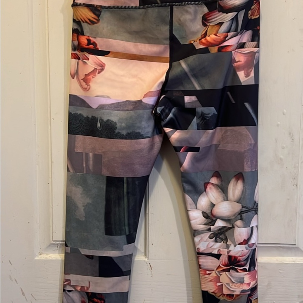 JOYLAB ACTIVE FLORAL LEGGINGS